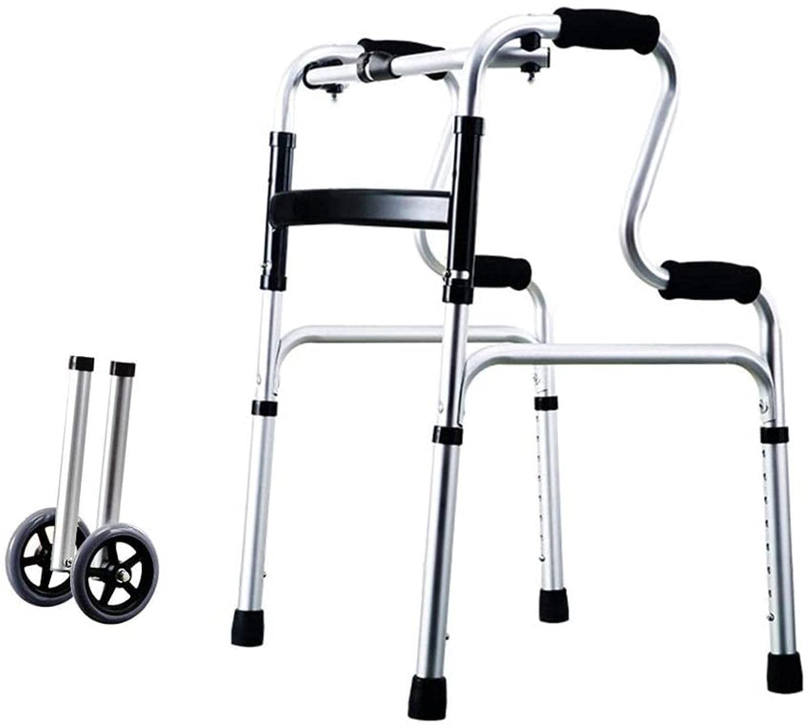 Chodzik Rollator Chodzik Standardowy chodzik Rollator Pomocniczy chodzik Osoby w podeszłym wieku, niepełnosprawni chodzik ze stopu aluminium Maksymalne obciążenie 400 funtów Tęsknota za Comfortable
