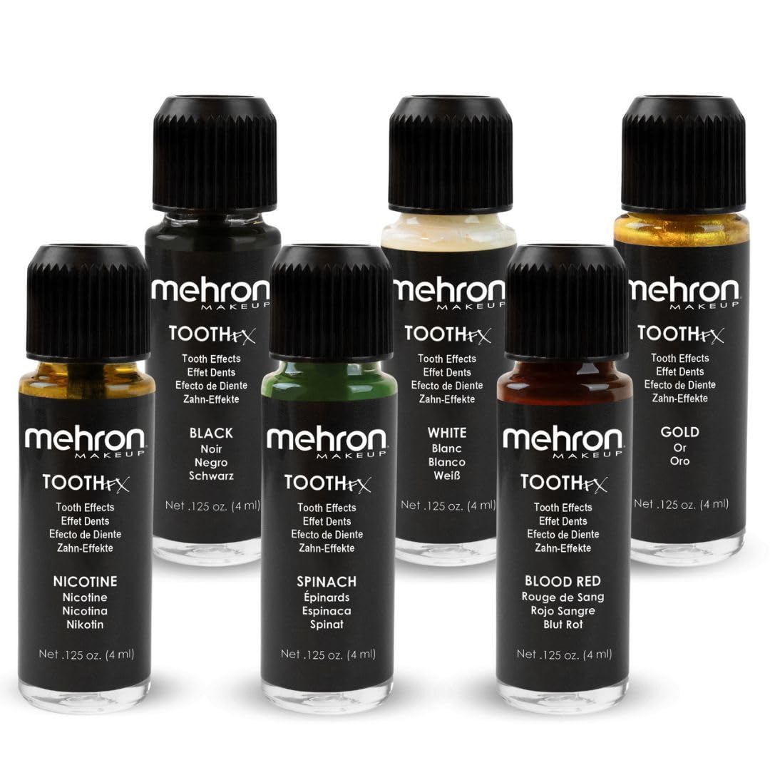 Mehron make-up Tooth FX - Blood red (4 ml)