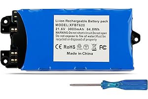 ZTHY Premium 3000mAh XFBT620 Battery for Shark Vacuum