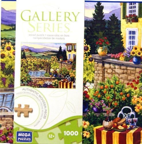 AUTHENTIC WOOD PUZZLE Afternoon In Tuscany 1000 Piece Puzzle
