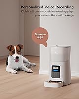Vista 7 de PETLIBRO - Comedero automático para gatos, dispensador automático de alimentos secos, depósito de 1.6 galones (6 litros), tapa de bloqueo giratorio