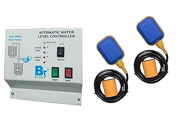 Blackt Electrotech Fully Auto Water Level Controller with Two Float Switch for Overhead & Sump Tank