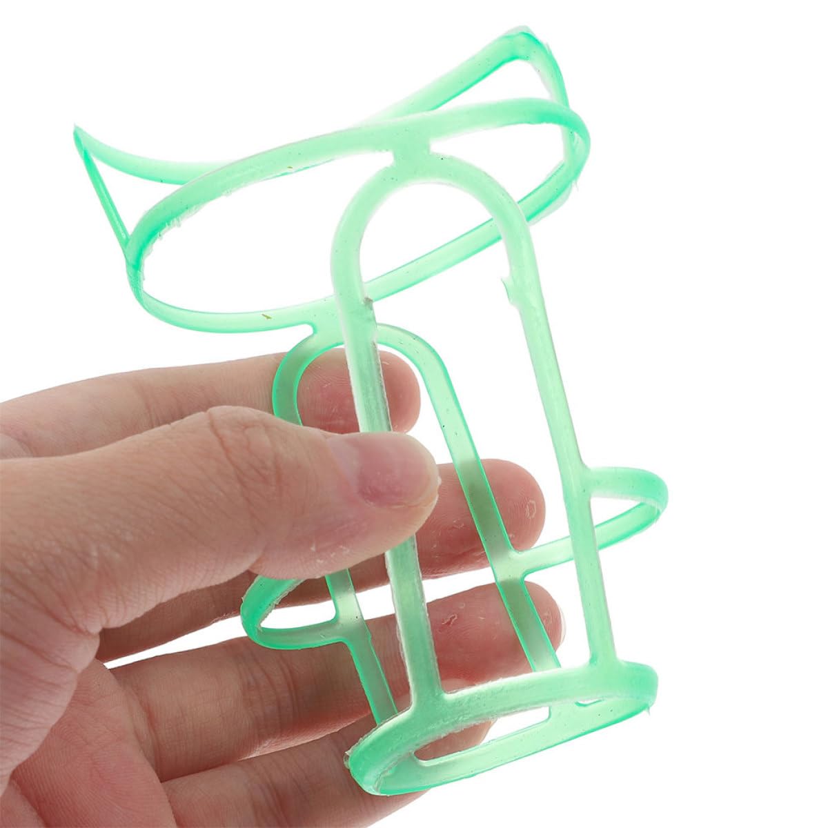 Filet Suspendu Vert Clair en Plastique pour Bouteille de Perfusion, 10pcs, Protection Anti-gouttes, Facile à Nettoyer, pour Usage Ambulatoire