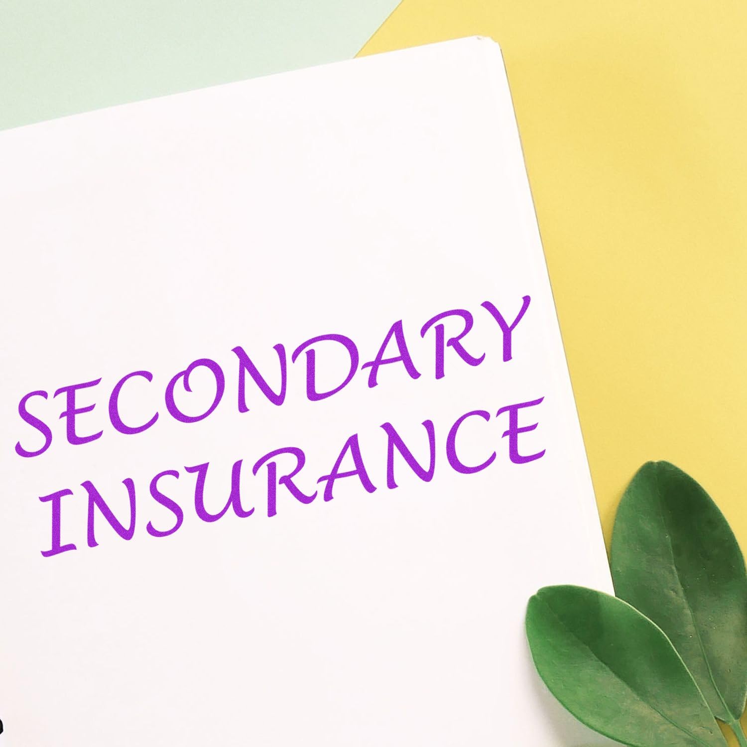 Secondary Insurance tampon en caoutchouc Acorn Sales pour mutuelle et santé
