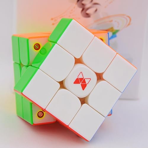 Miniatura 6 de Bukefuno QY Tornado V3 M UV 3x3 Velocidad Magnética Magic Cube QY Juguetes Tornado V3M MagLev UV 3x3x3 Puzzle 2023 Nuevos Cubos Sin Adhesivo