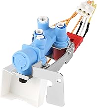 WR57X30890 WR57X30891 Refrigerator Water Inlet Valve Compatible with GE Refrigerator, GSS25GSHNCSS GSS25GYPFCFS GSS25GMHKCES GNE25JYKGFFS etc. Replacement Part WR57X26569 WR57X30891 4960186 AP6891693