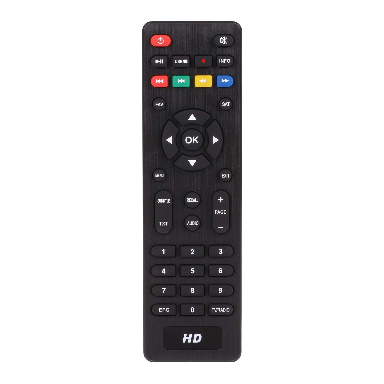 ANKARO DSR 4100 Plus HD HDTV Receptor de satélite digital (HDTV, DVB-S/S2, SAT, HDMI, SCART, 1 puerto USB 2.0, Easyfind, Full HD 1080p) [preprogramado para Astra Hotbird] – Negro