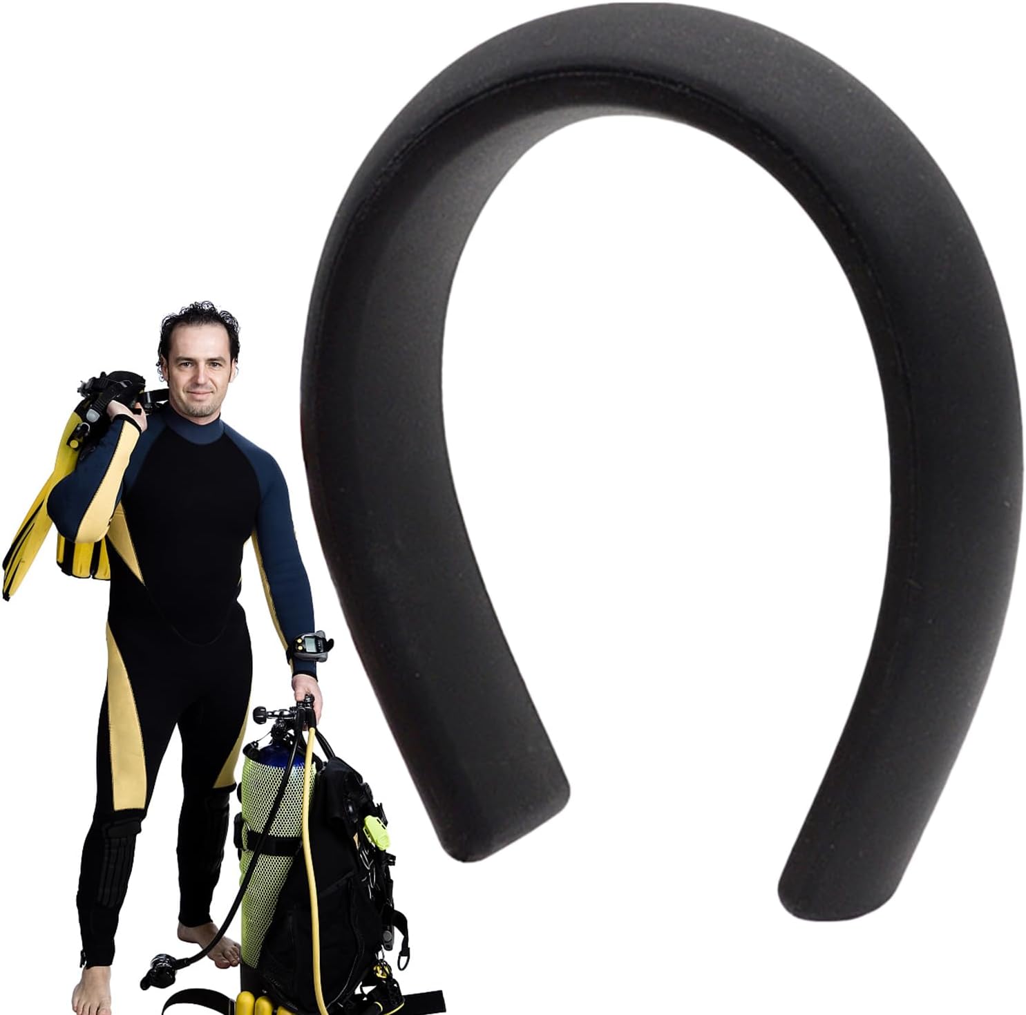 ダイブネックウェイト | 柔らかい鉛製ネック装着型ダイブウェイト - 精密な浮力制御フリーダイビングアクセサリー初心 者にも最適，フ