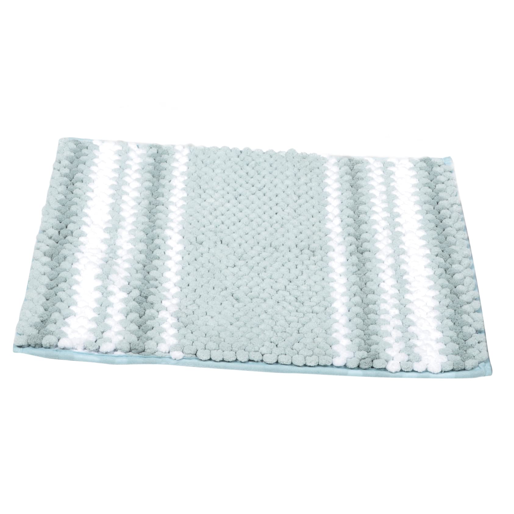 Tapis de bain absorbant Alipis en chenille avec envers antidérapant