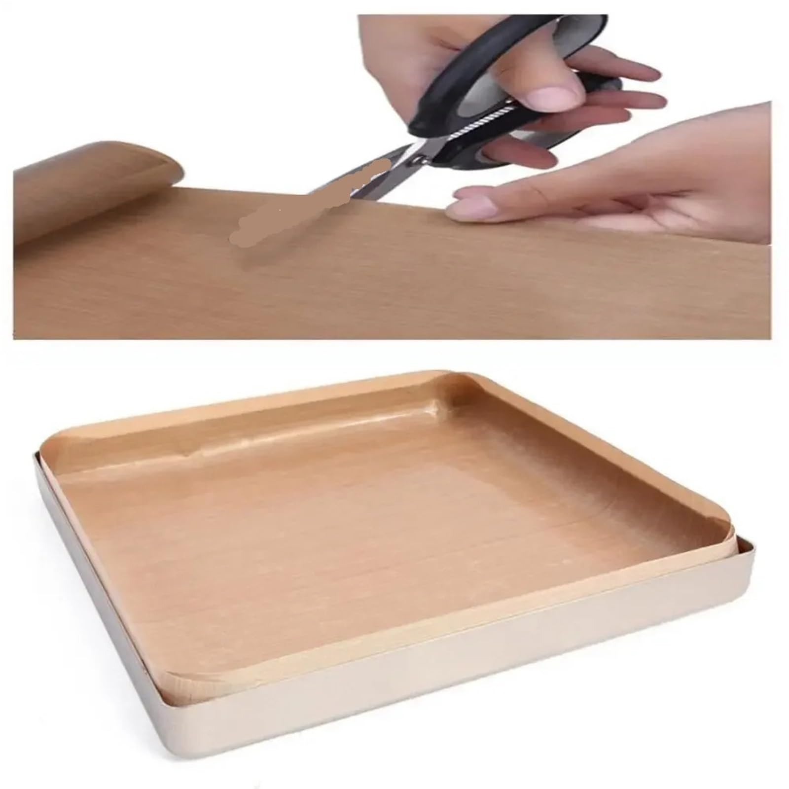 Esterilla Para Horno 3 uds estera antiadherente almohadilla de hule estera de papel de cocina lavable horno reutilizable resistente al calor herramientas de cocina for hornear Para Horno Microondas(Co