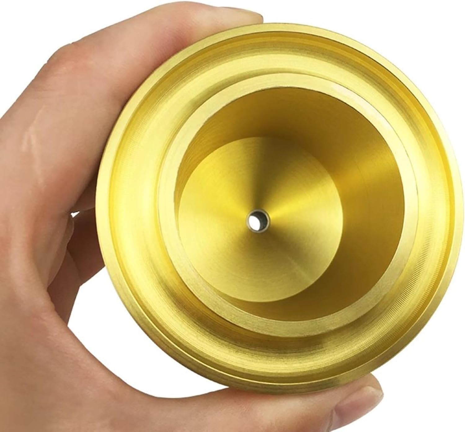 Portable Coating Viscometer, Benchtop Flow Viscometer Cup with Lift Stand, Brass Flow Cup - 6mm Orifice, Liquid Viscosity Testing for Coatings, Inks, Paints