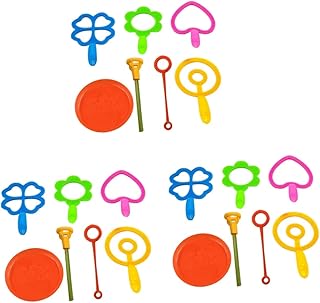 CLISPEED 14 Pcs Kids Educational Toys Developmental Toys Kids Play Sets Blowing Bubble Wand Tool Toy Set Bubble Tools Toy Sets Blowing Bubble Toy Set Child Toys for Children