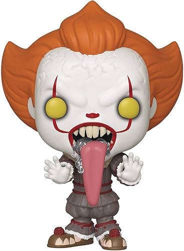 Miniatura 6 de POP Stephen King's It Chapter 2 - Funhouse Pennywise con lengua de perro Funko figura de vinilo (paquete con funda protectora de caja compatible),