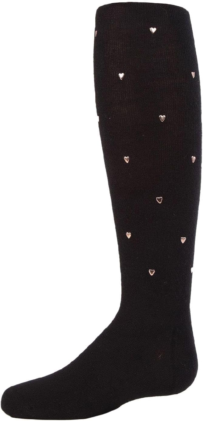 MeMoi Cool Hearts, Warm Legs Girls Cotton Blend Tights