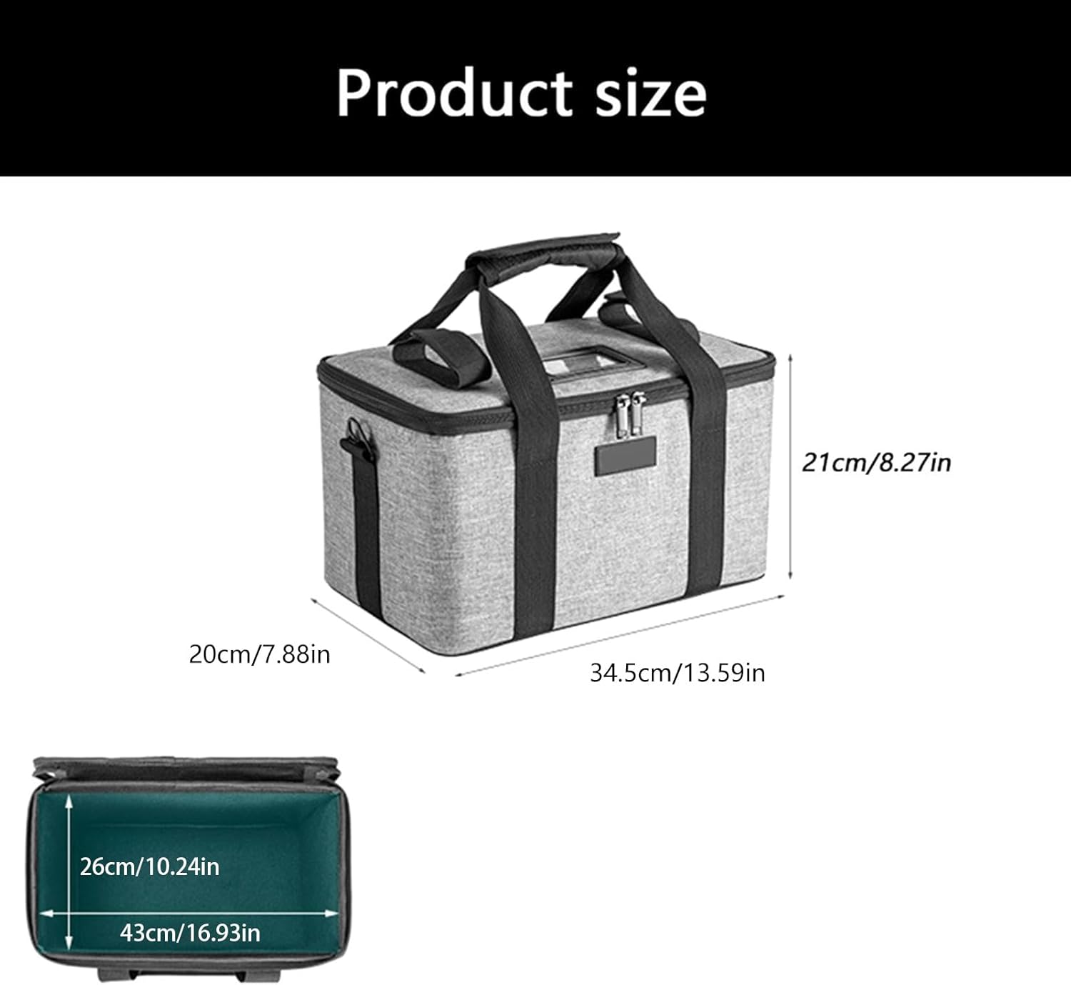 Photography Light Case Featuring Multiple Pockets and Adjustable Compartment to Accommodate Various Equipment Accessory Protective Photography Light Storage Bag