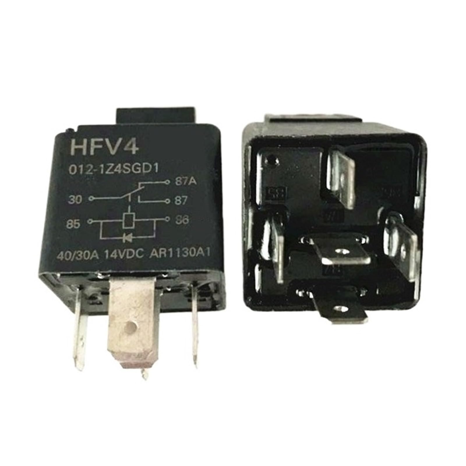 Relais HFV4 012-1Z4SGD1 12V pour réparer un klaxon bloqué