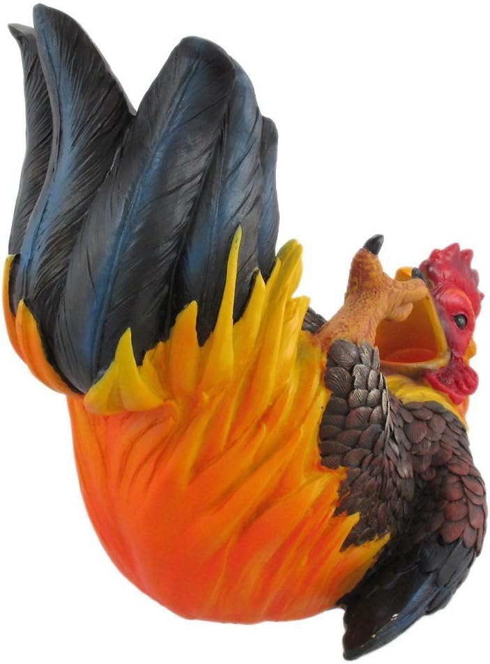 Happy Feet Rooster Wine Bottle Holder