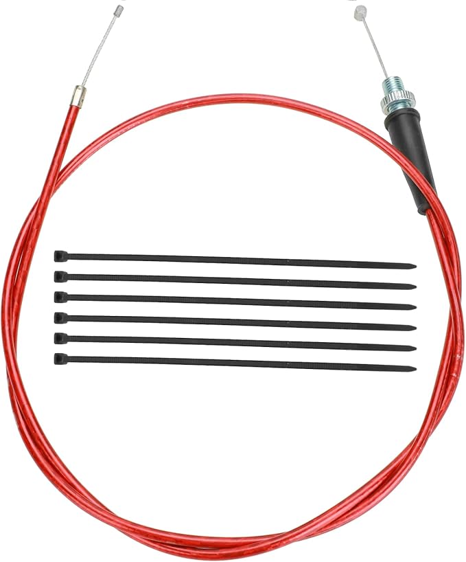 YOXUFA 50 inch Throttle Cable for Predator 79cc 97cc 196cc 212cc 2.5hp Baja Doodle