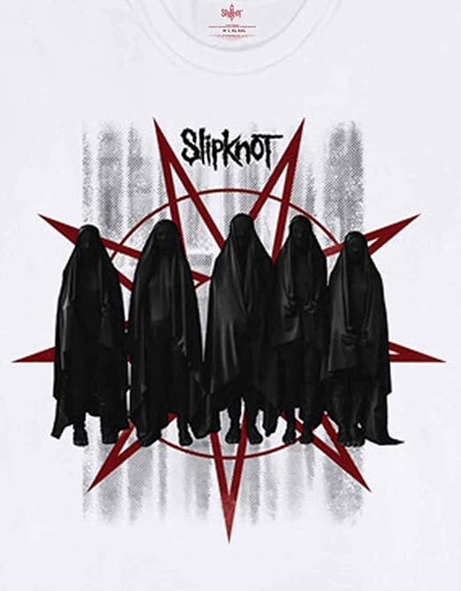 Slipknot Shrouds Long Sleeve Tee – Official Band Merch, Unisex, Off-White, Multiple Sizes