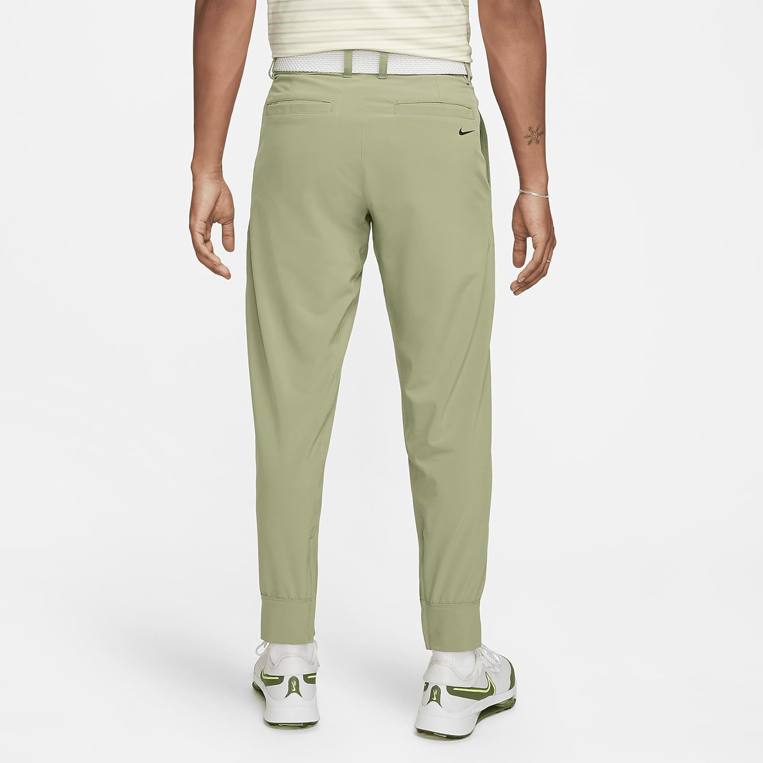 Nike Tour Repel Men's Golf Jogger Pants (Oil Green/Black, FD5717-386) Size 34 - Image 2