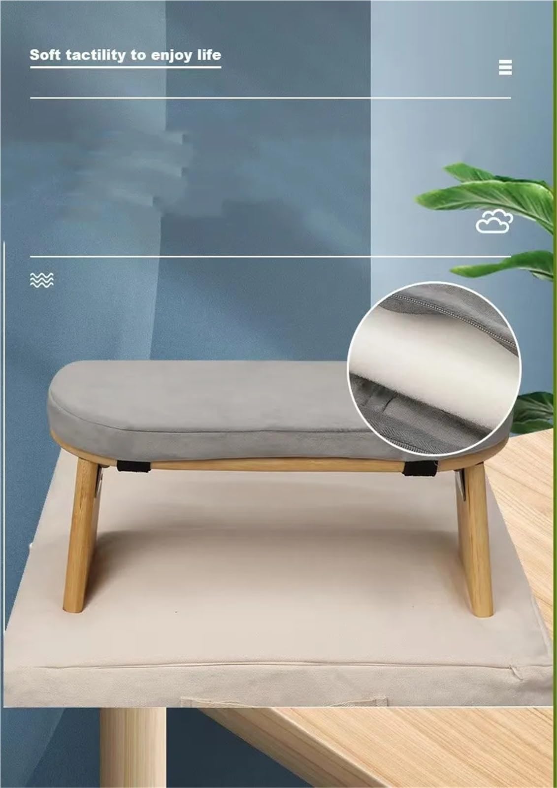 Banco de meditación Madera