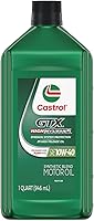 Vista 8 de Castrol Aceite de motor de mezcla sintética GTX High Mileage 10W-40, 5 cuartos de galón, paquete de 2