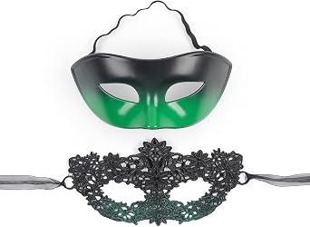 elegant halloween costume mask for women and men - venetian party Mardi Gras masquerade masks