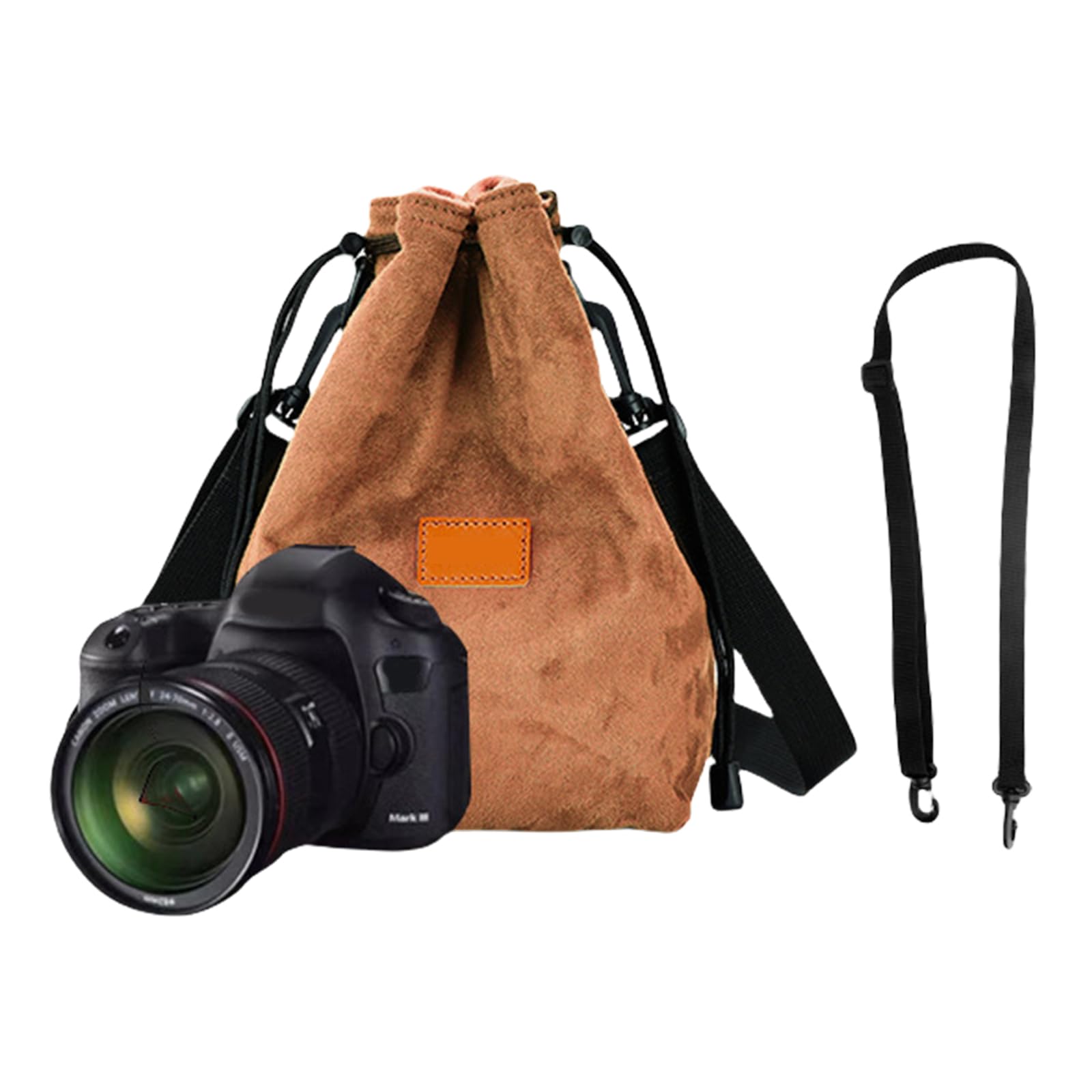 Jazuaiao Camera Lens Bag Camera Lens Pouches for Drawstring Case Pouches Bag Protective Case Accessories