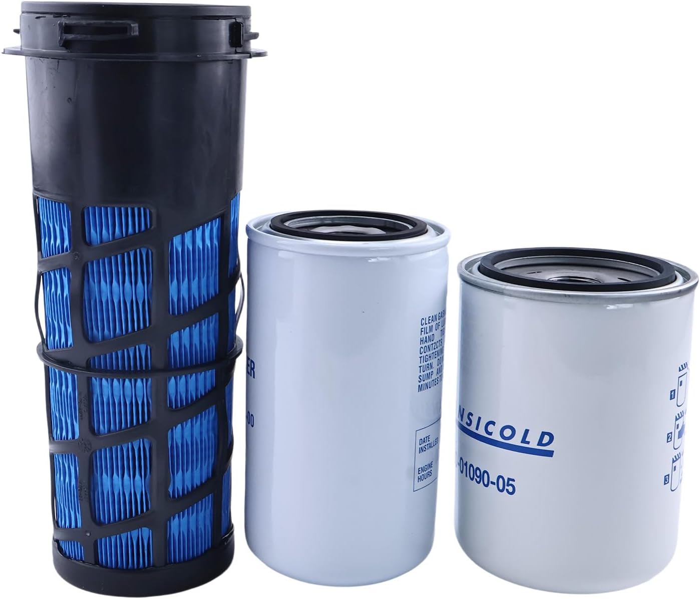 Filter Maintenance Service Kit 30-00471-20 30-01090-05 30-00463-00 Compatible with Carrier Reefer 7300 & 7500 Reefer Unit Filter Kit