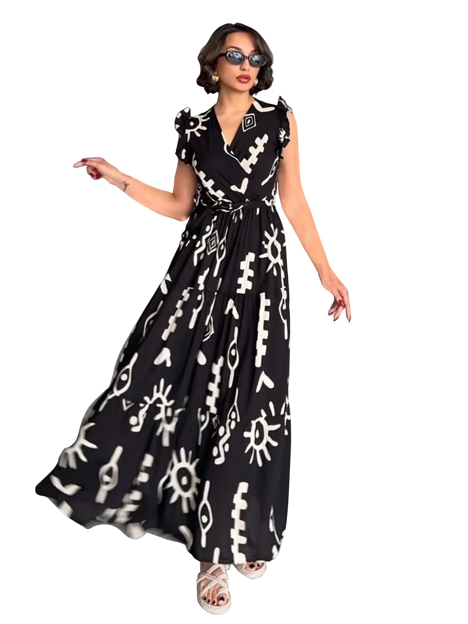 sugathari Dress for Women Western Maxi Style-picture-46