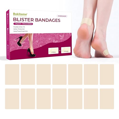 Blister Bandages for High Heels Women - Bukihome 14 PCS