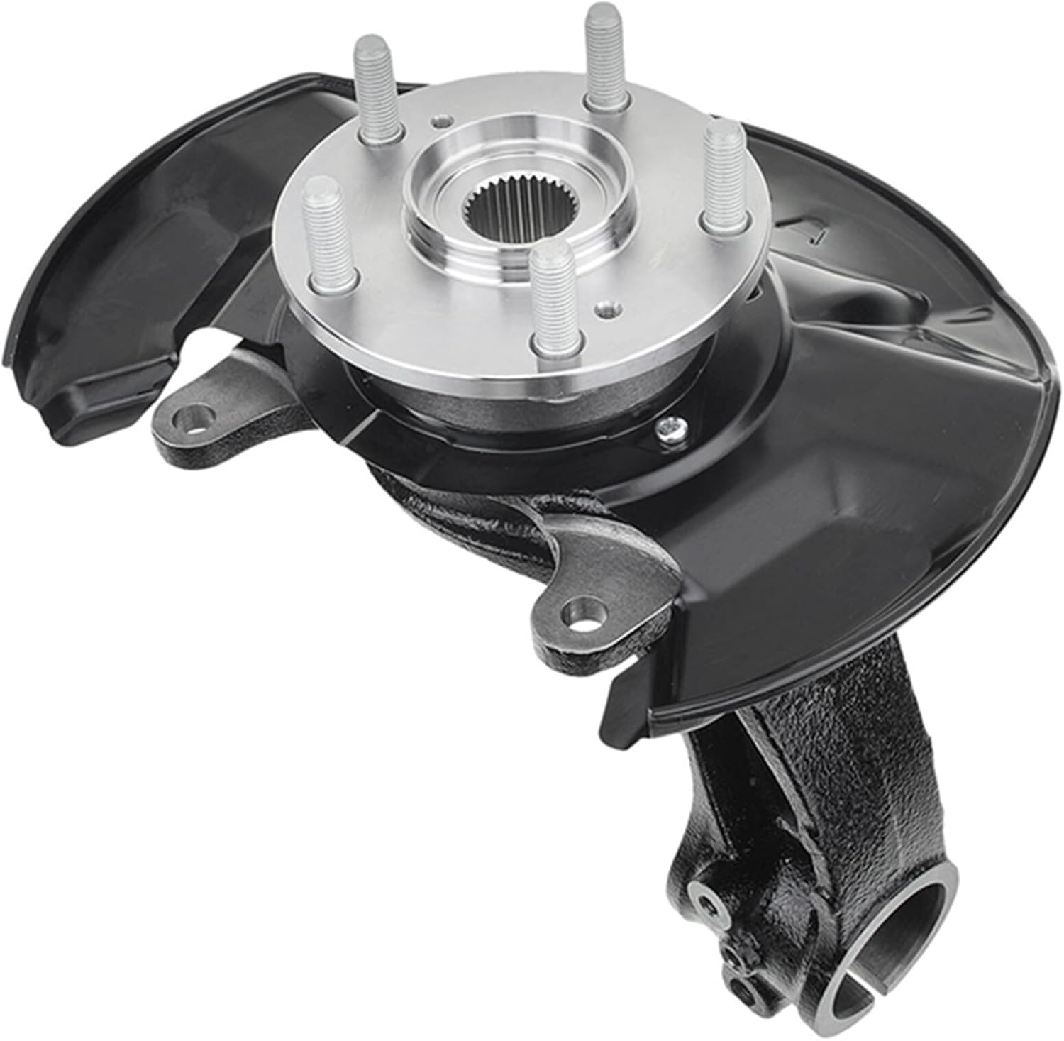 Front Right Passenger Side Steering Knuckle & Wheel Bearing Hub Assembly Fits Honda Accord 2013-2017, 3.5L 51211T2AK01, 45255T2AA00, 45255T2AA00,698474，698-474