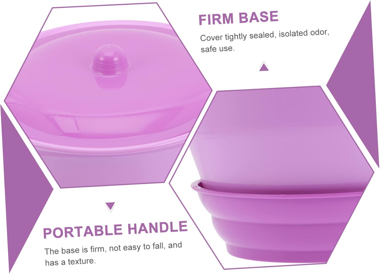 Plastic Boy Girl's Spittoon Toilet Easy to Clean Portable Potty for Boys Girls Sturdy Cover for Home Travel Random Color