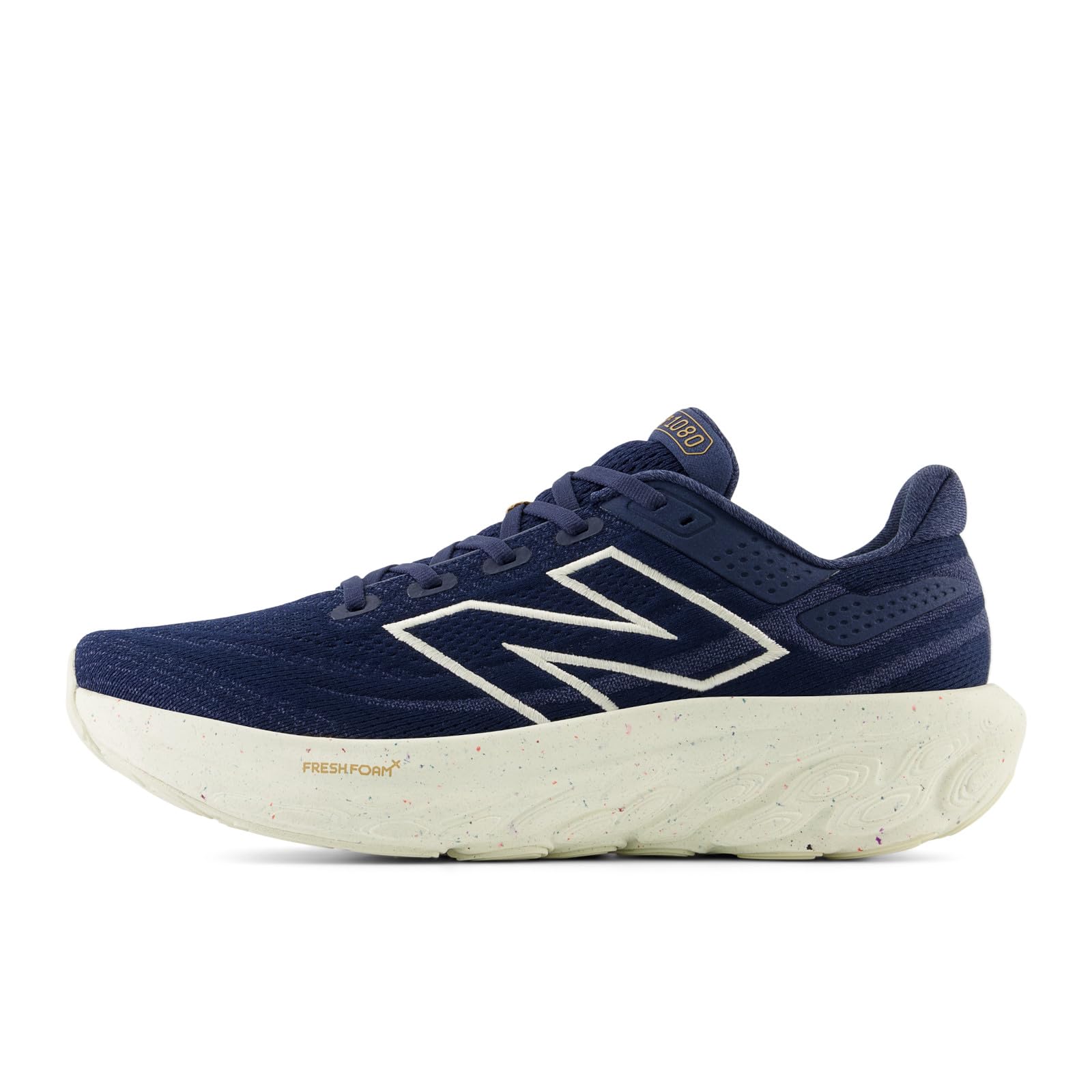 New Balance Zapatillas de Running Fresh Foam X 1080 V13 para Hombre, Azul Marino/índigo Vintage/Sal Marina, 8,5