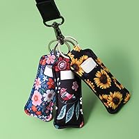 Vista 30 de COOKOOKY Chapstick - Llavero con clip para bálsamo labial