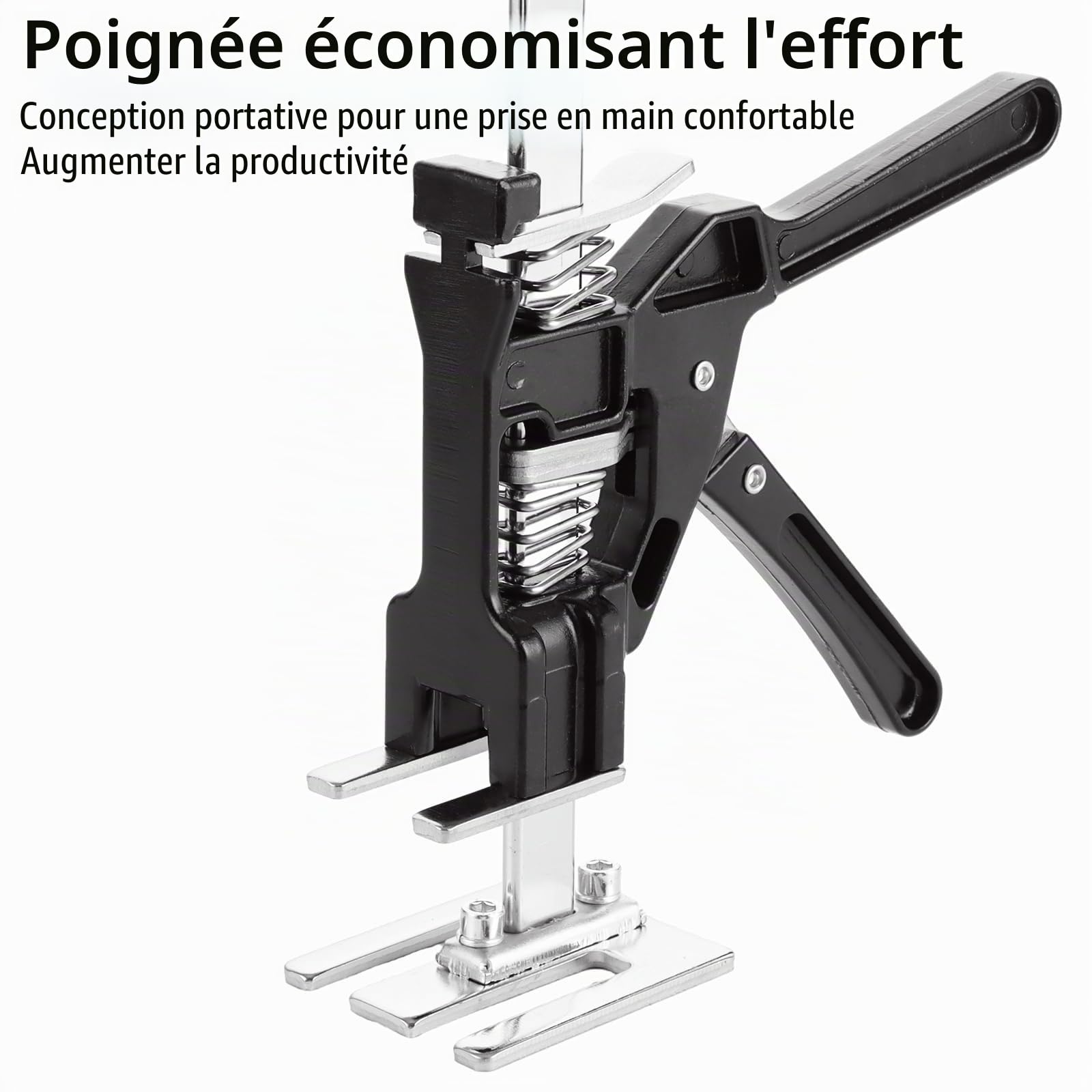 Lot de 2 bras économiseur de travail de 38 cm, régulateur de hauteur de 240 kg, hauteur de levage 25 cm, bras de levage avec échelle, outil de levage manuel, plates-formes élévatrices économes