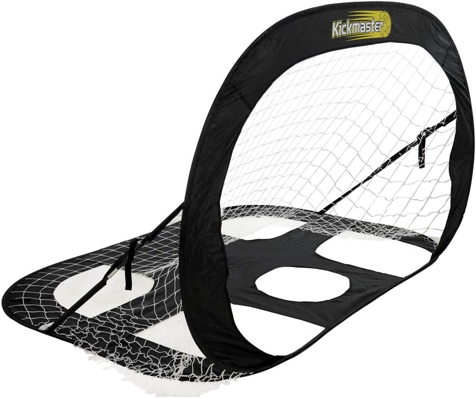Kickmaster 2 In 1 Strong Large Portable Quick Up Football Target Training Goal