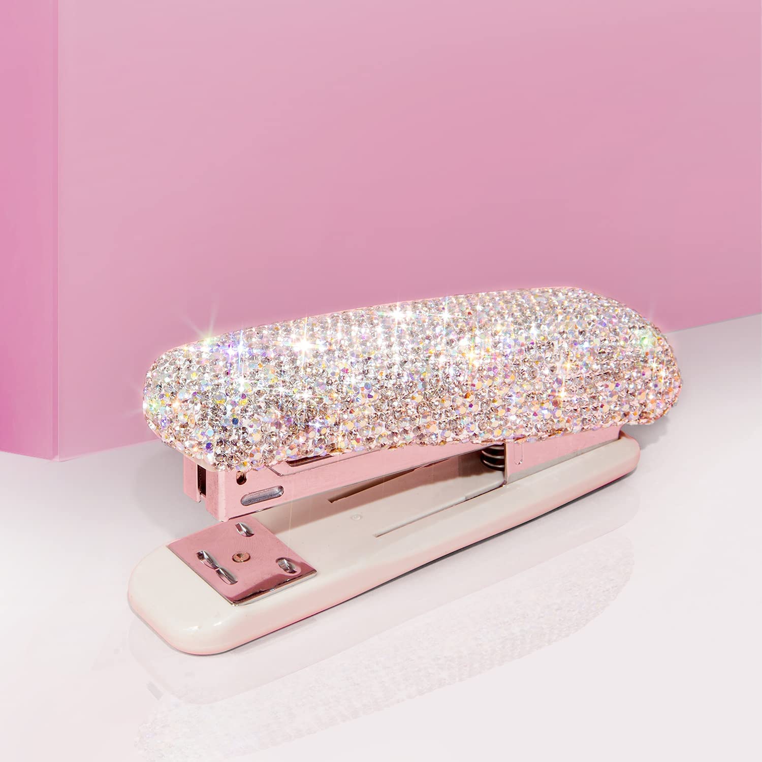 Red Rhinestone Stapler Snapklik.com : TISHAA Bling Crystal Dazzling Rhinestone Full Size ...