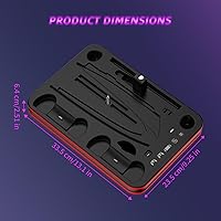 Vista 8 de Cargador PlayStation Portal, Soporte PS5 y Estación de Refrigeración con Accesorios de Base de Carga de Controlador LED RGB, Controlador PS5 Edge