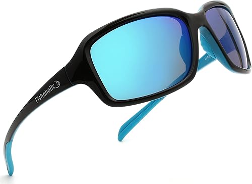 Miniatura 5 de Fishoholic Gafas de sol polarizadas de pesca para mujer, protección solar UV400, gafas de sol deportivas al aire libre para kayak, golf, lancha
