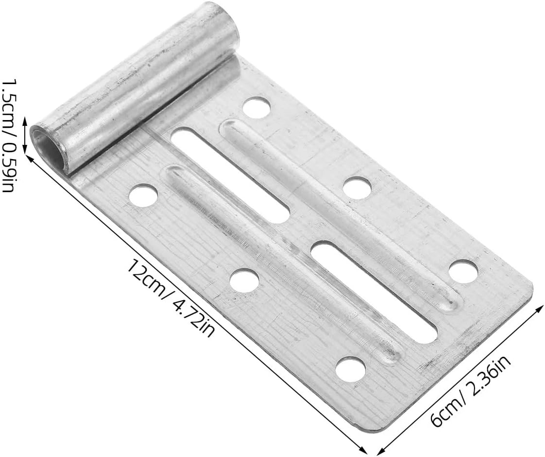Garage Door Top Bracket Garage Door Top Bracket Iron Wide Compatibility for Sectional Replacement Hardware Accessory(2PCS)