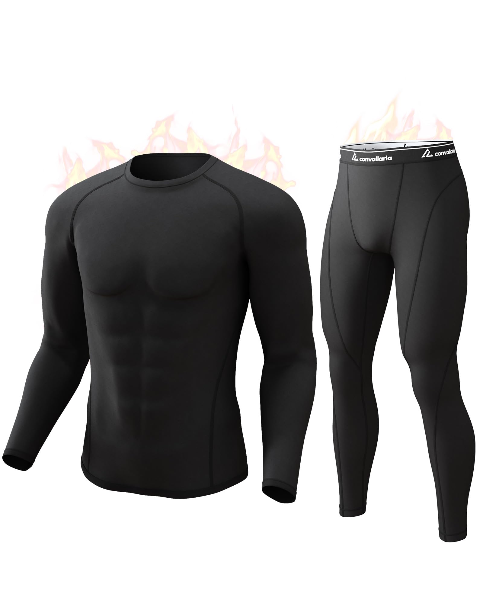 CL Convallaria Intimo Termico Uomo Invernale - Tuta e Pantaloni Termici