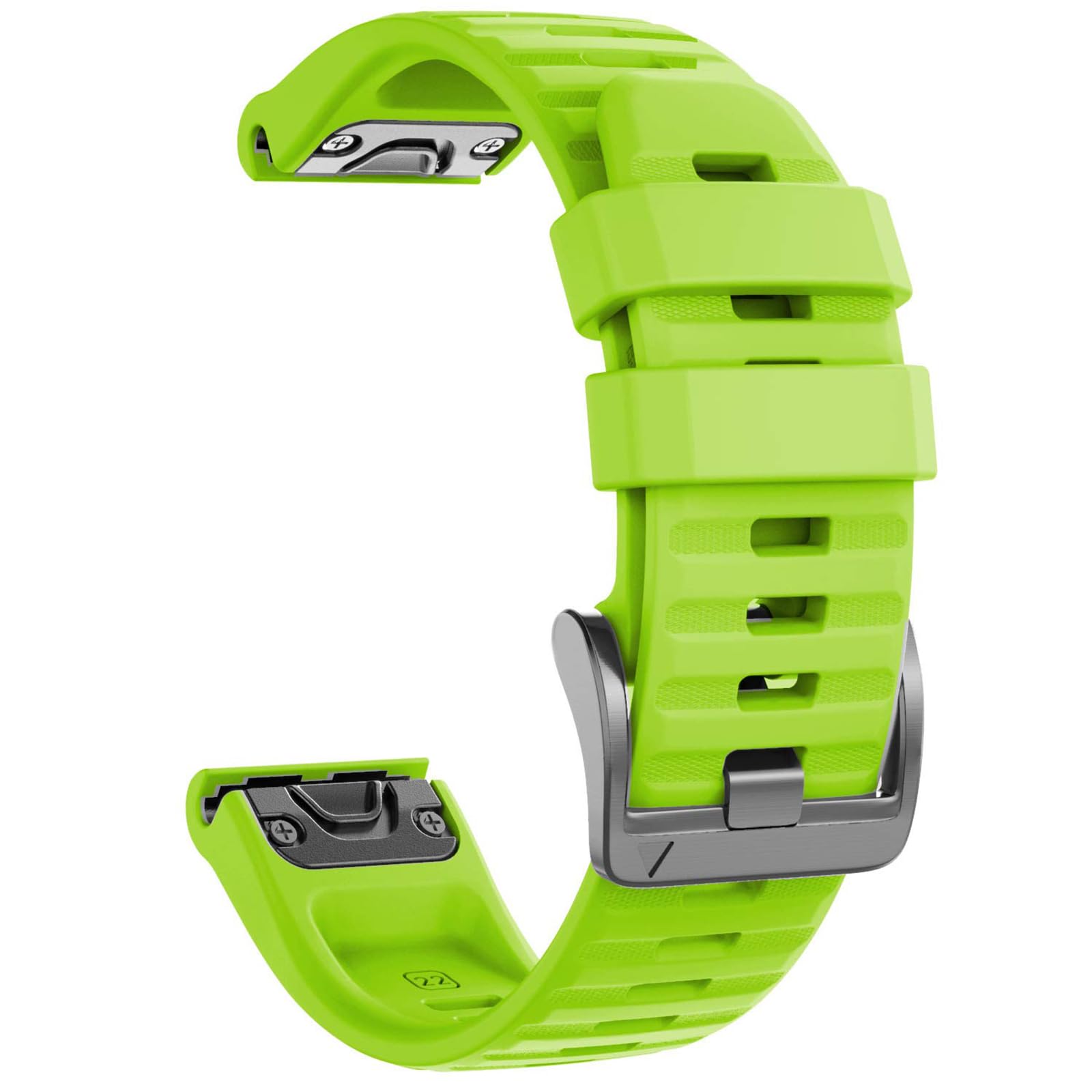 NotoCity Corrra para Garmin Fenix 7/6/5/6 Pro/7 Pro/5 Plus, Quickfit 22mm Correa para Garmin Fenix 8/8 pro 47mm, Forerunner 965/955/935, Nylon Correas para Epix Gen 2, Quatix 7/6/5(Negro) — view 16