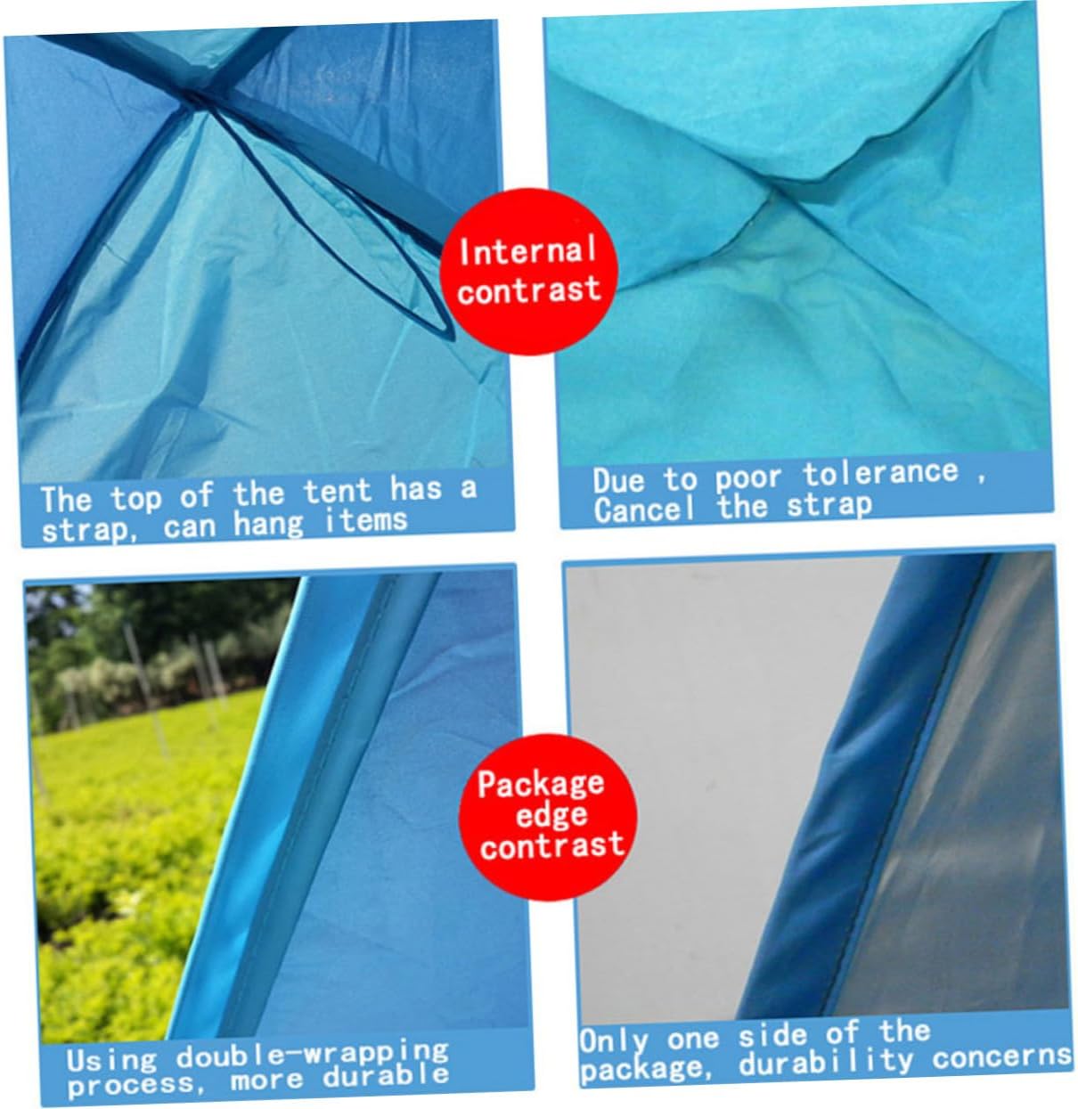 Balacoo Portable Automatic Sun Shelter Tent Lightweight Beach Canopy for Camping Fishing and Picnics Instant Pop Up Awning with Tote