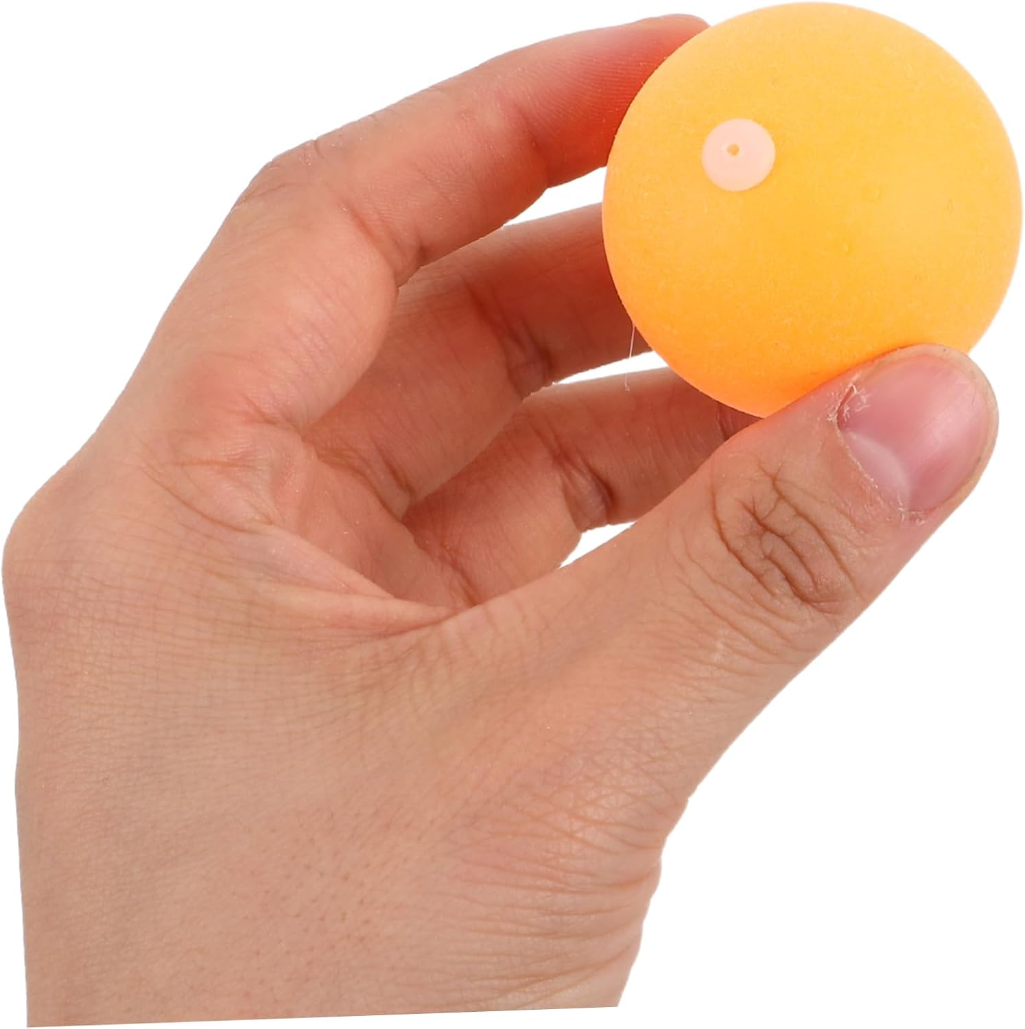 KICHOUSE 50Pcs Silicone Plug Training Table Tennis Balls for Trainers Convenient Hanging Design for Easy Use for Adaptable Training Needs for Table Tennis Accessories