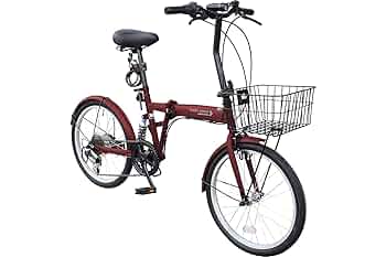 Amazon | AIJYU CYCLE 自転車 折りたたみ自転車 20 インチ リア