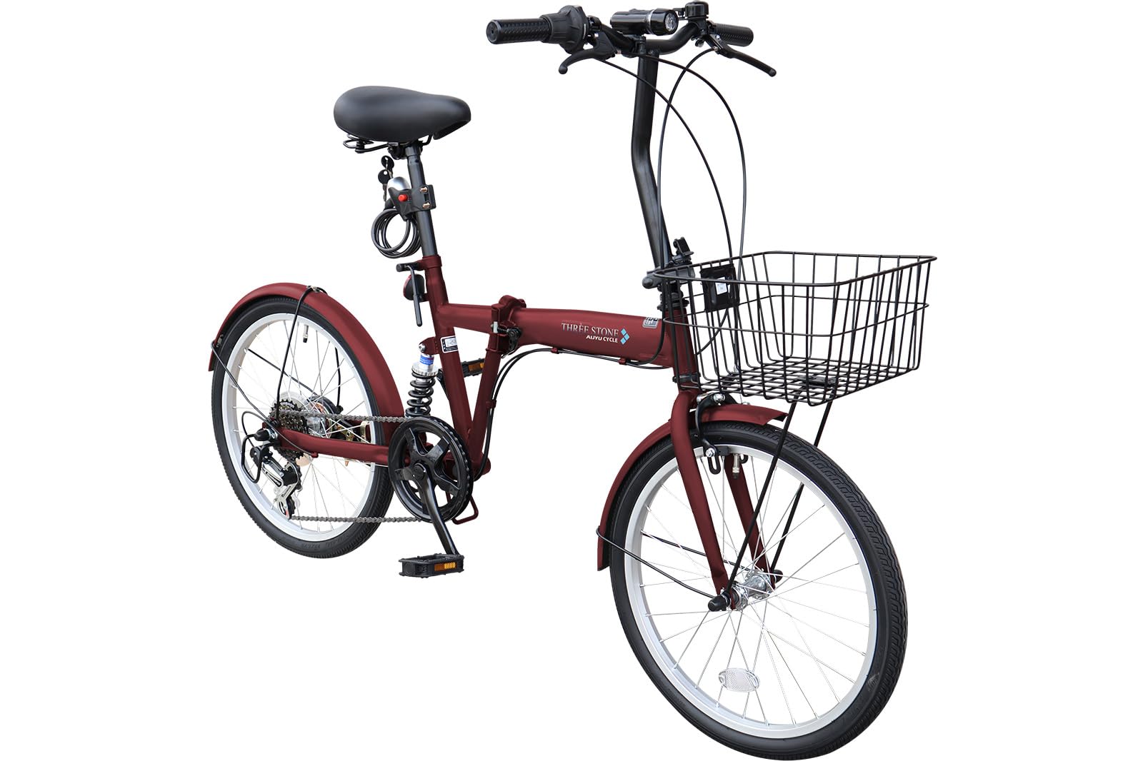 Amazon | AIJYU CYCLE 自転車 折りたたみ自転車 20 インチ リア