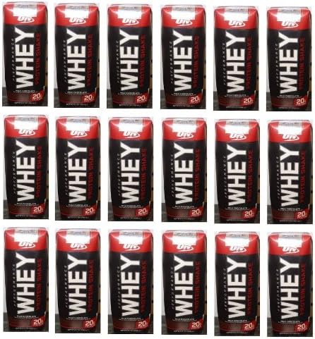 On Performance Whey Protein Shake Milk Chocolate: 18 Packs of 8.5 Fl Oz - Cos38