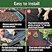 LITA 10M x 1M Wide Weed Barrier Control Fabric Ground Cover Membrane Garden Landscape Driveway Weed Block Nonwoven Heavy Duty 125gsm Black, 1 Pack