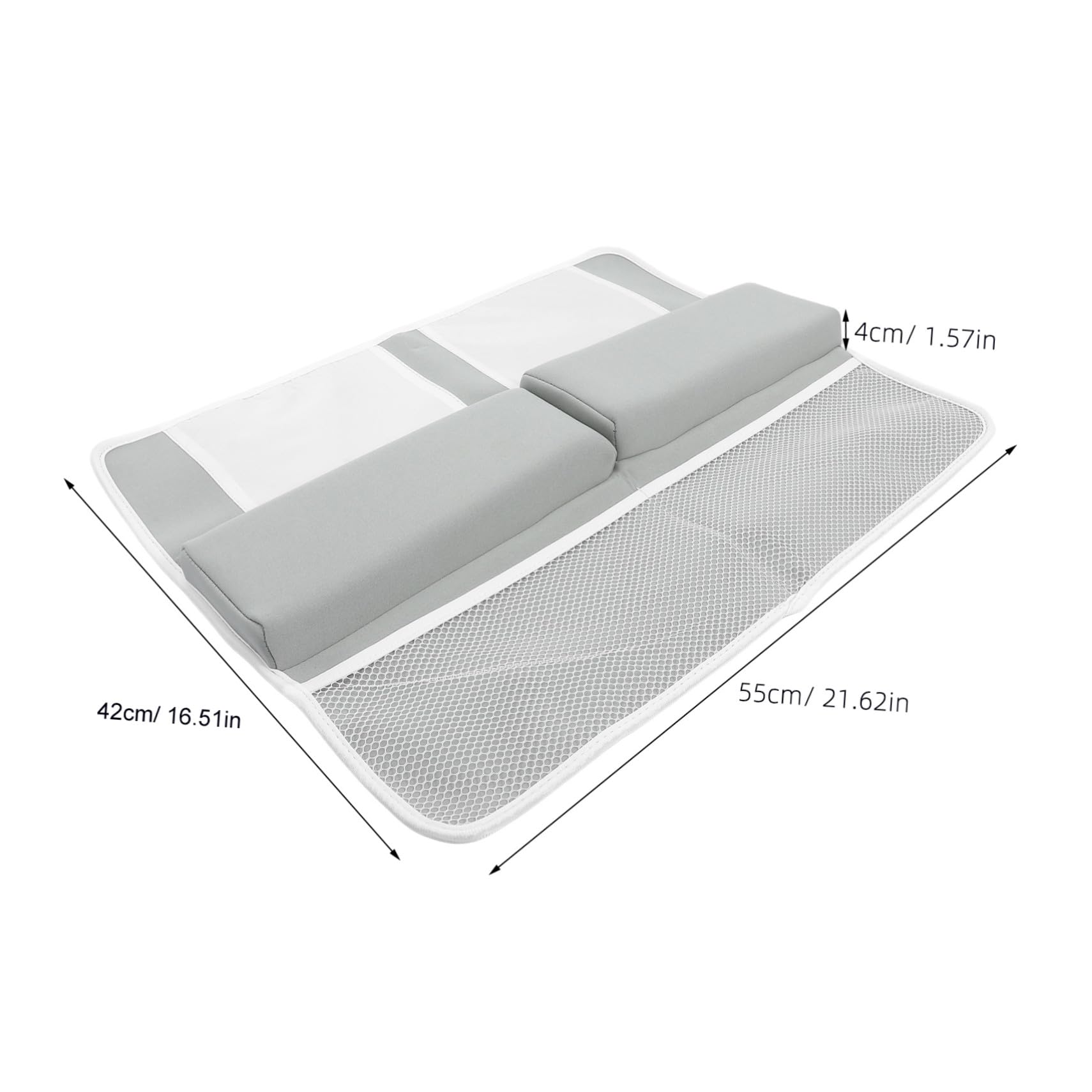 rutschfeste Badewannenmatte aus Neopren mit Ellbogen und Knieschutz Schnelltrocknend und Flexibel für Sicheres Babybad und Elternkomfort